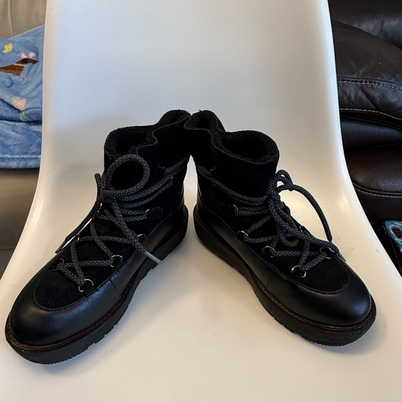 FitFlop Women’s Skandi Platform Boots Black Fit Flop Size 6 / UK 4/ 37 - Picture 8 of 10